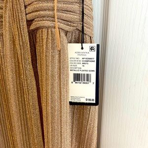 Brand new with tags size 16 Adrianna Papell mother of the bride gown- champagne.